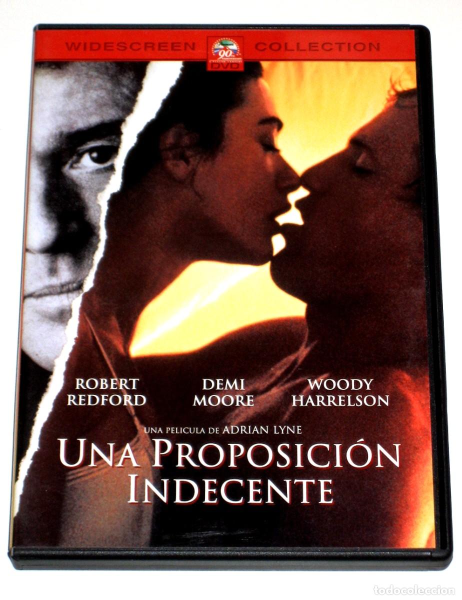 Cine: Una Proposicion Indecente - Adrian Lyne Robert Redford Demi Moore Woody Harrelson DVD DESCATALOGADO