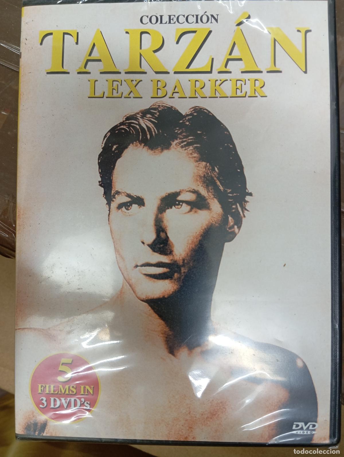 Cine: TARZAN DE LEX BAXTER LAS CINCO PEL&Iacute;CULAS EN DVD NUEVO PRECINTADO