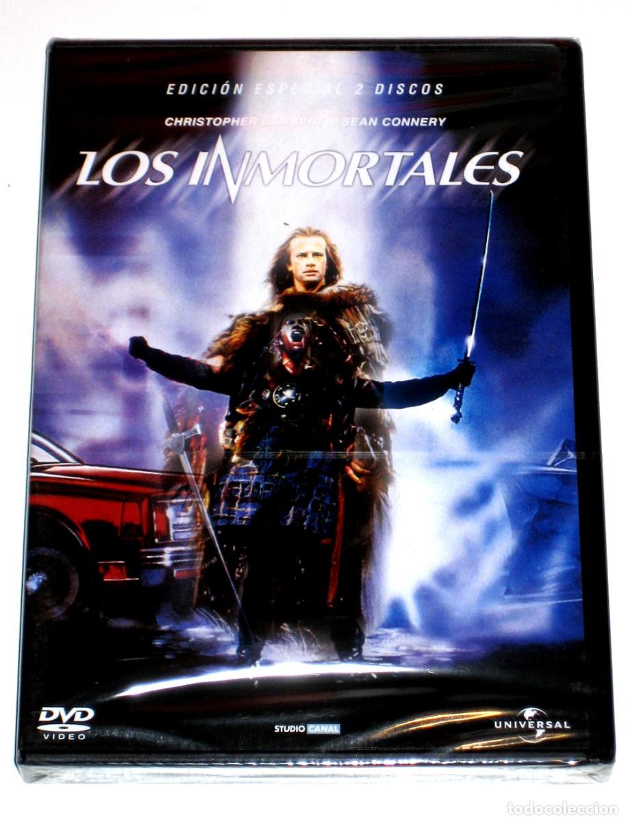 Cinema: Los Inmortales - Russel Mullcahy Christopher Lambert Sean Connery Clancy Brown DVD NUEVO PRECINTADO