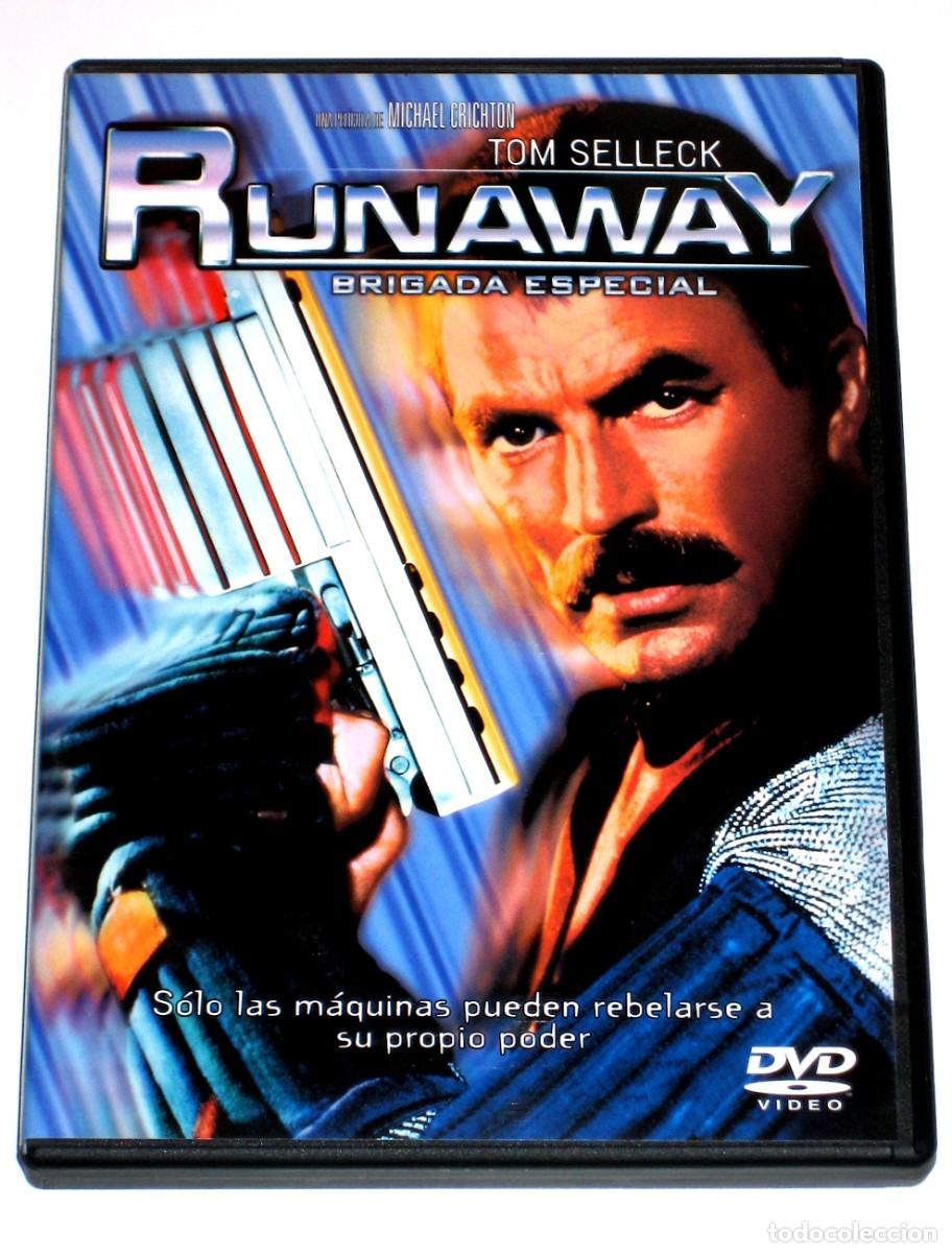 Cine: Runaway Brigada Especial - Michael Crichton Tom Selleck Cynthia Rhodes ED. OFICIAL SONY DVD DESCAT