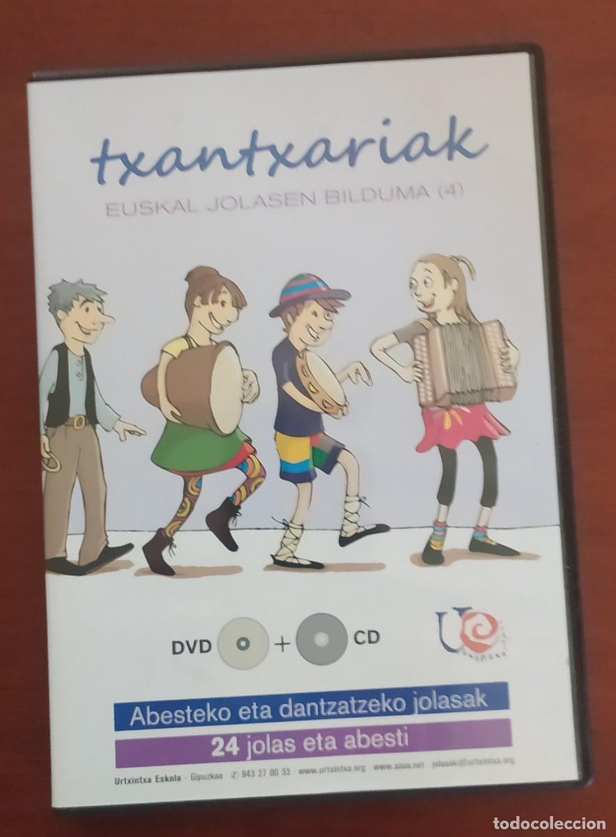 Cine: dvd + CD txantxarriak. Euskal Jolasen Bilduma (4)
