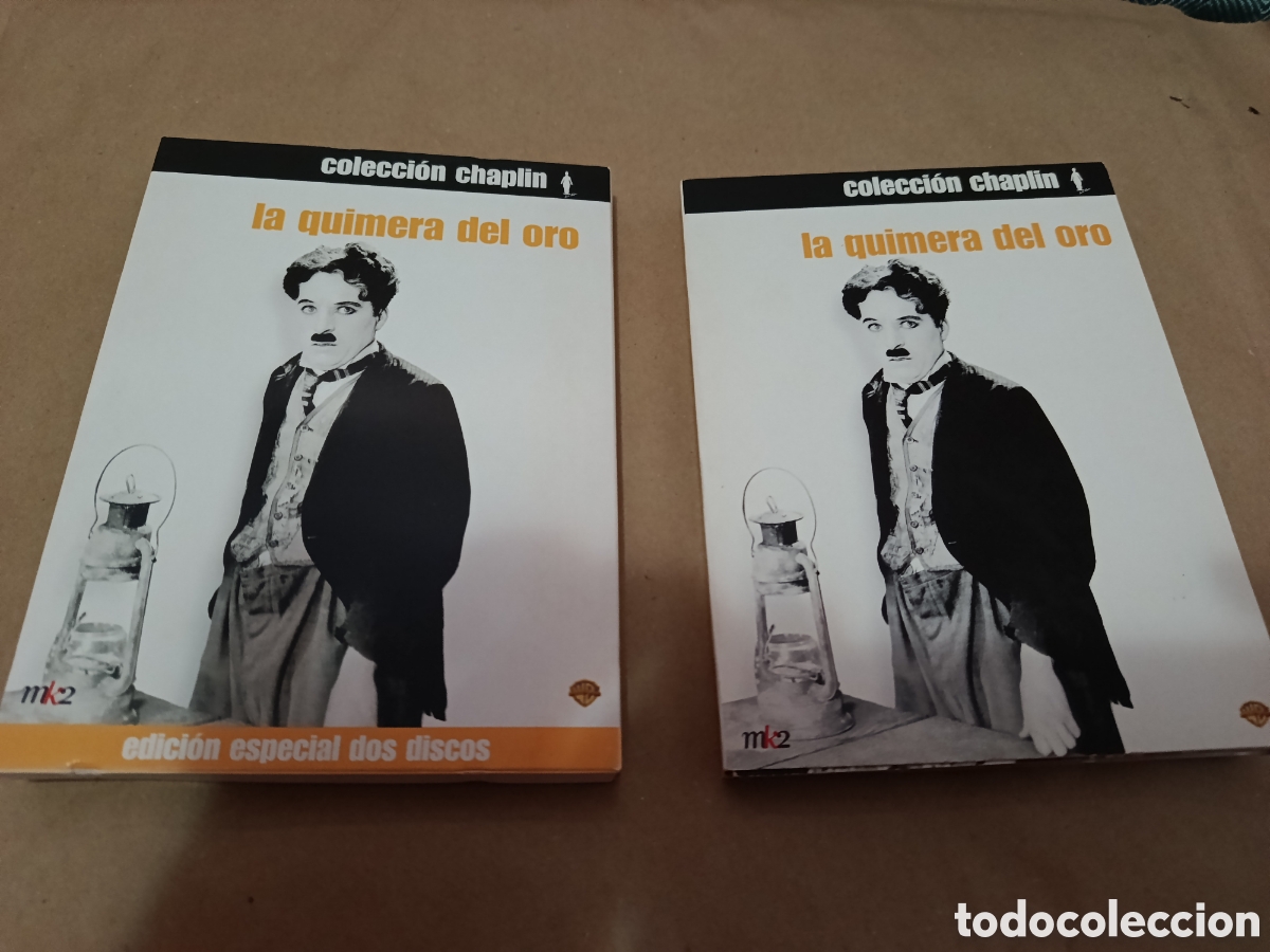 Cinema: Dvd. La quimera del oro. Edici&oacute;n Especial 2 dvds. Charles Chaplin.