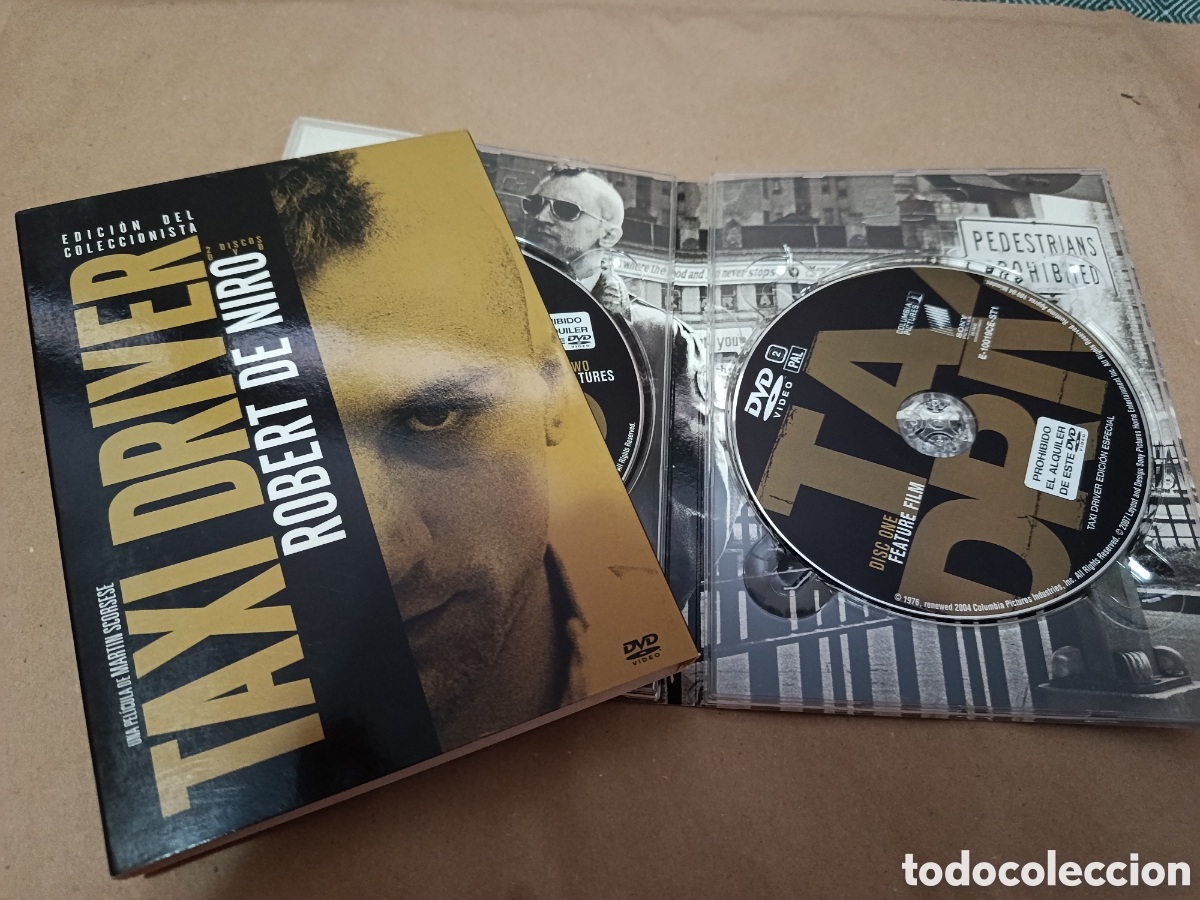 Cine: Dvd. Taxi Driver. Edici&oacute;n Coleccionista. 2 dvds.