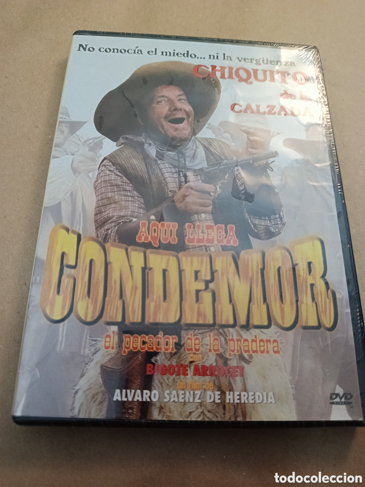 Cin&eacute;ma: Dvd. Aqu&iacute; llega Condemor. El pecador de la pradera. Precintado. Chiquito de la Calzada.