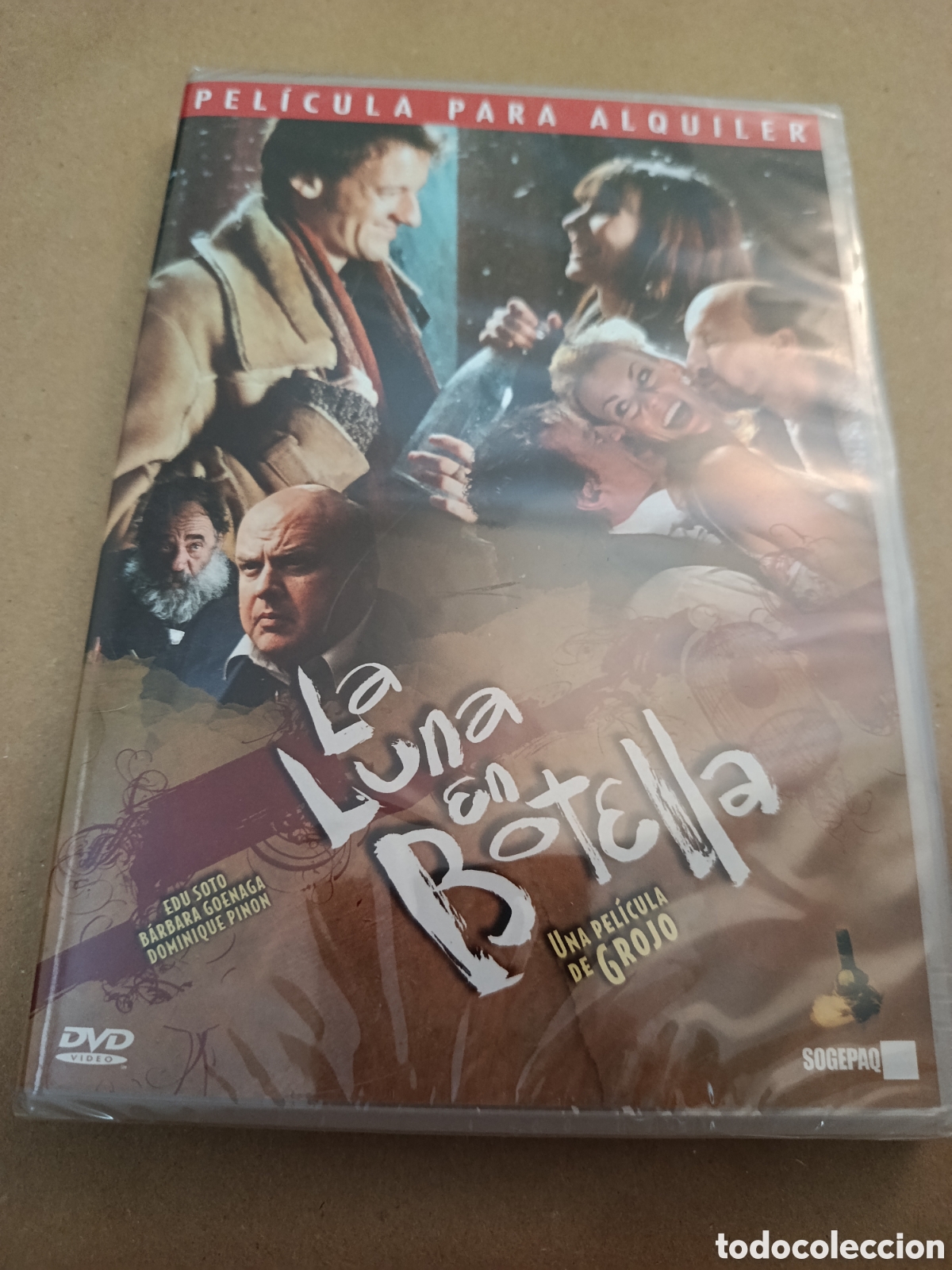 Cin&eacute;ma: Dvd. La luna en una botella. Precintado. Con Edu Soto.