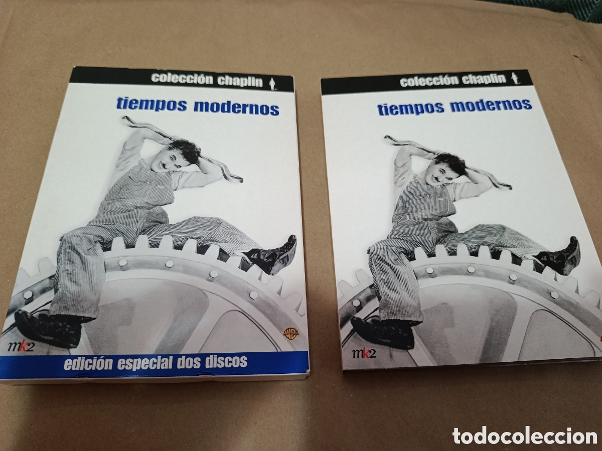 Cin&eacute;ma: Dvd. Tiempos modernos. Edici&oacute;n Especial 2 dvds. Charles Chaplin.