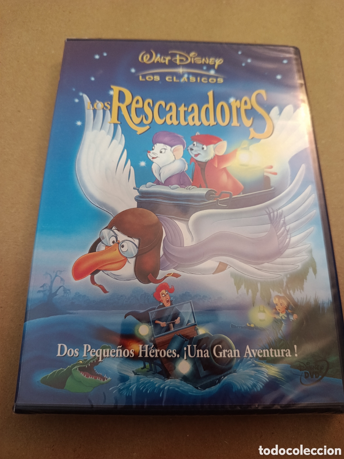 Cin&eacute;ma: Dvd. Los rescatadores. Disney. Precintado.