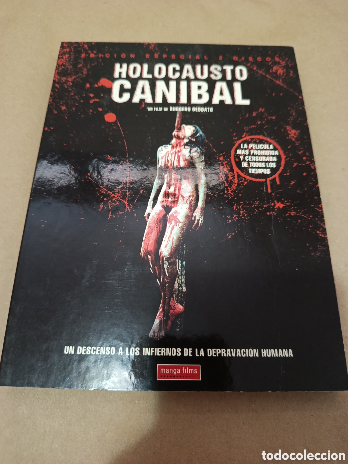 Cin&eacute;ma: Dvd. Holocausto Canibal. Edici&oacute;n Especial 2 dvds.