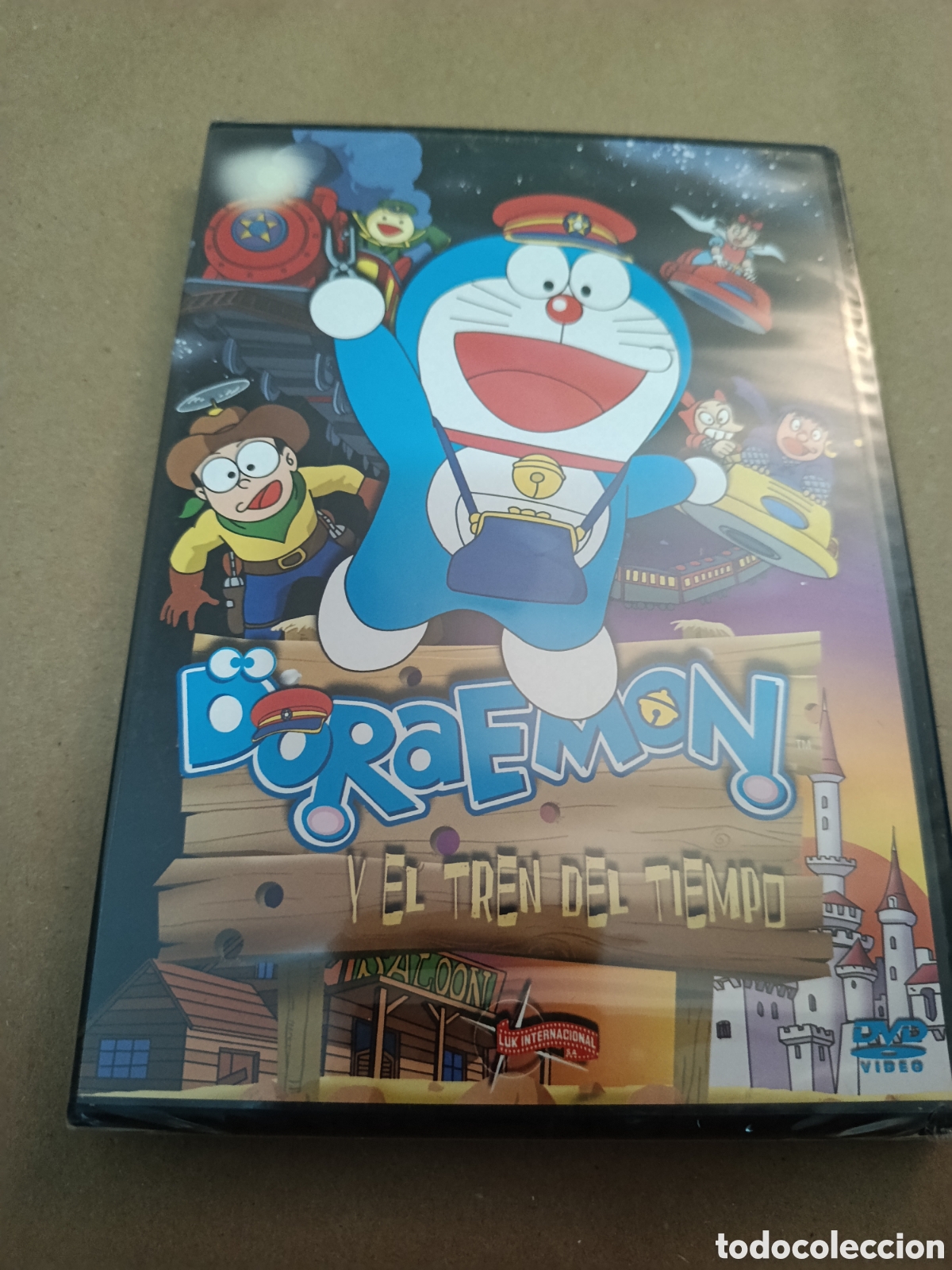 Cin&eacute;ma: Dvd. Doraemon y el tren del tiempo. Precintado.