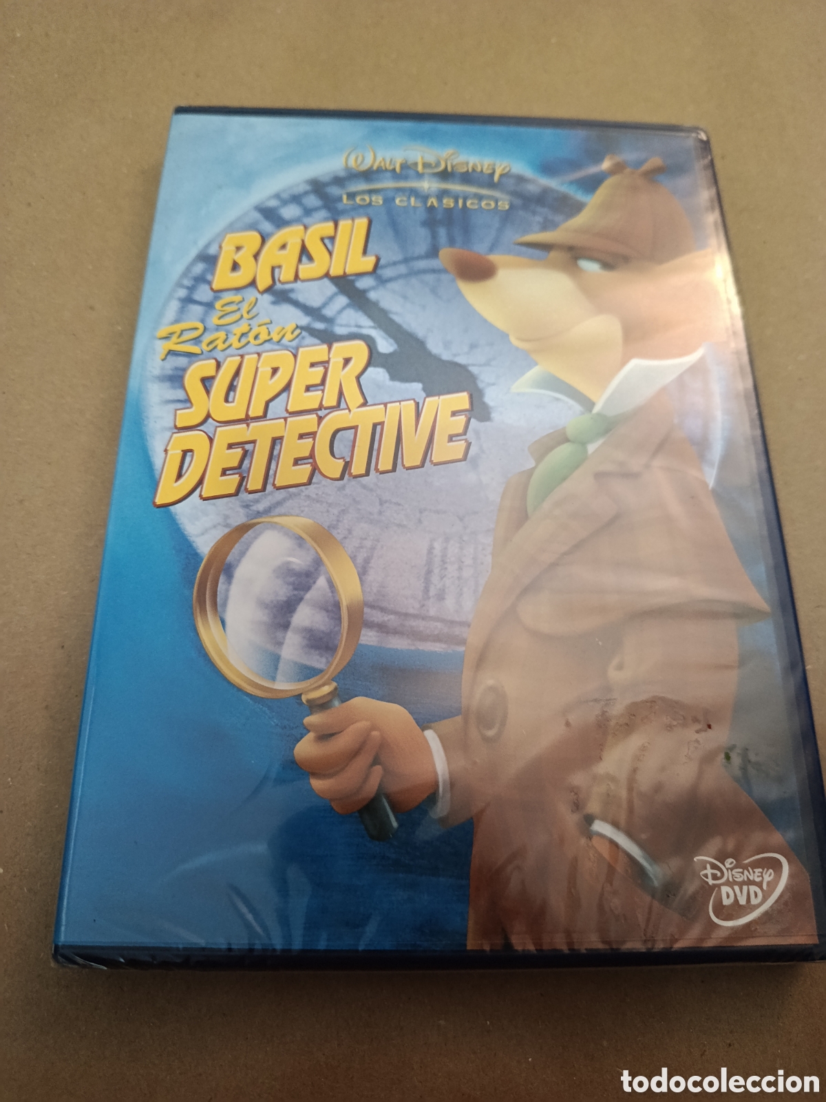 Cin&eacute;ma: Dvd. Basil. El rat&oacute;n super detective. Disney. Precintado.