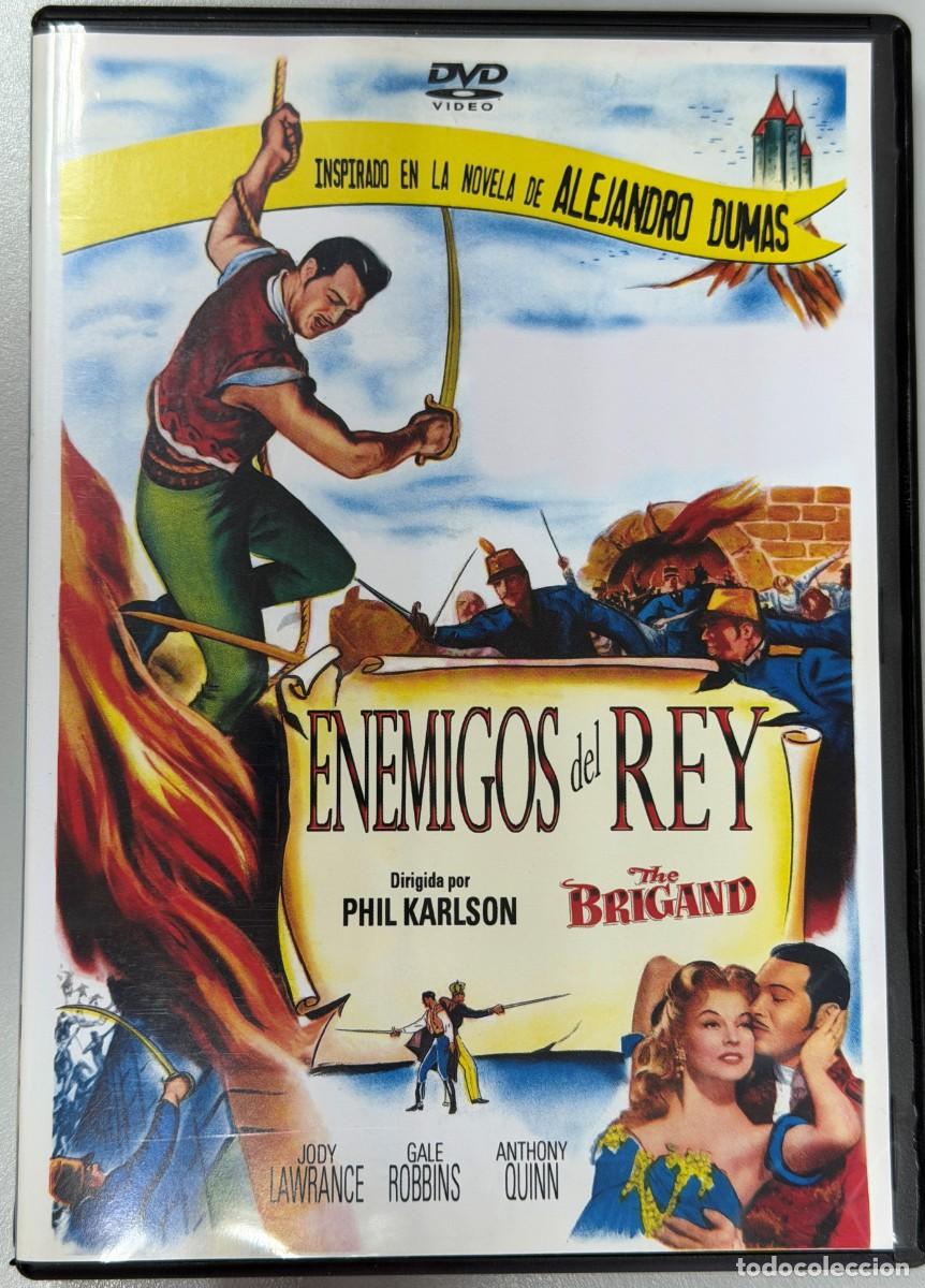 Cine: ENEMIGOS DEL REY (1952)ANTHONY DEXTER, JODY LAWRANCE, GALE ROBBINS, ANTHONY QUINN -FILM PHIL KARLSON