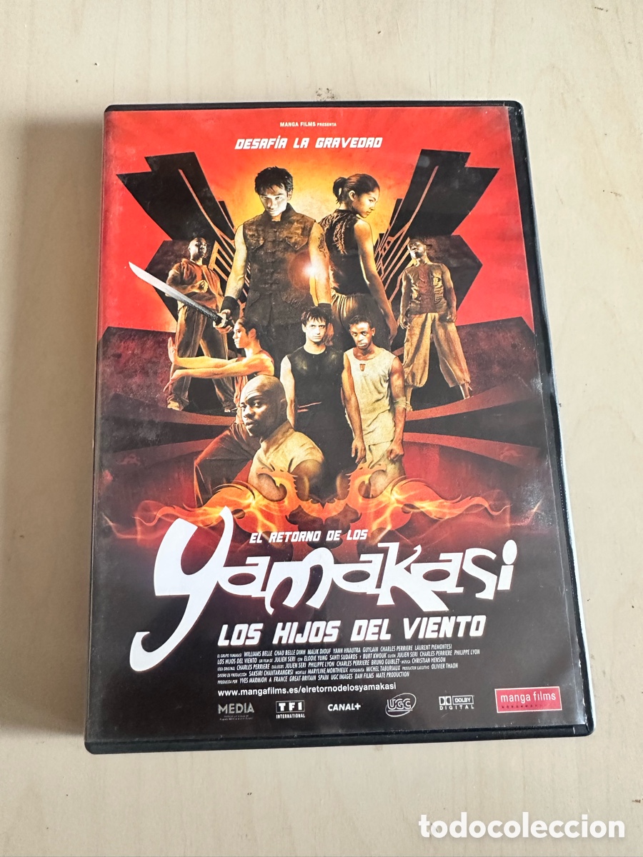 Cine: RD87 yamakasi los hijos del viento dvd segunda mano