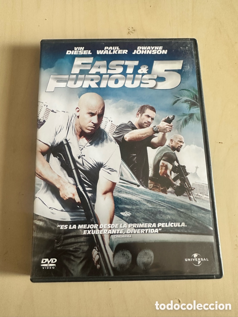 Cine: RD87 fast & furious 5 dvd segunda mano