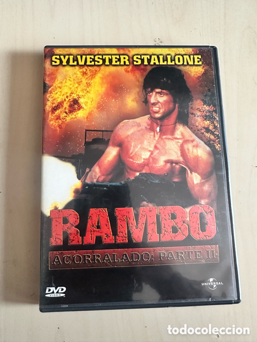 Cine: RD88 rambo acorralado parte 2 dvd segunda mano