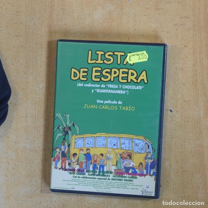 Cine: LISTA DE ESPERA - DVD - Ampl&iacute;a tu colecci&oacute;n