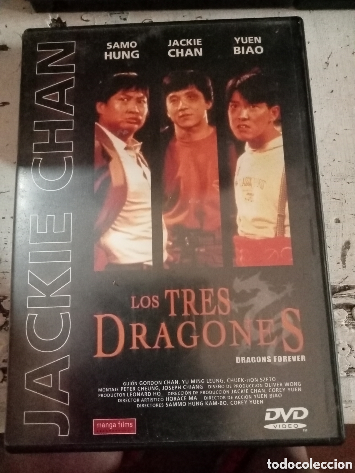 Cine: DVD Los tres dragones Jackie Chan