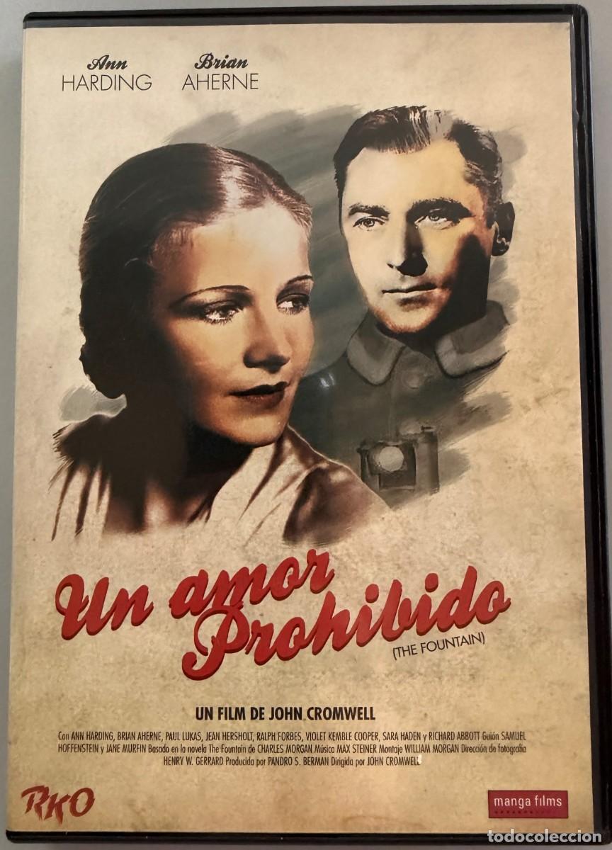 Cine: UN AMOR PROHIBIDO (THE FOUNTAIN, 1934) ANN HARDING, BRIAN AHERNE - FILM JOHN CROMWELL