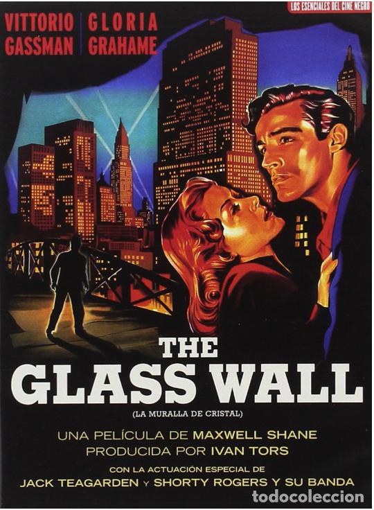 Cine: The Glass Wall - La Muralla de Cristal - Libreto inclu&iacute;do DVD Como nuevo