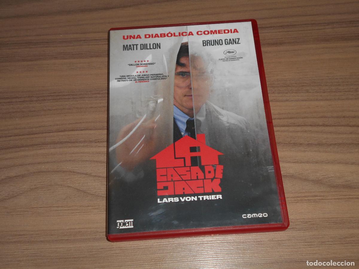 Cinema: LA CASA DE JACK DVD de LARS VON TRIER Matt Dillon BRUNO GANZ Como NUEVA