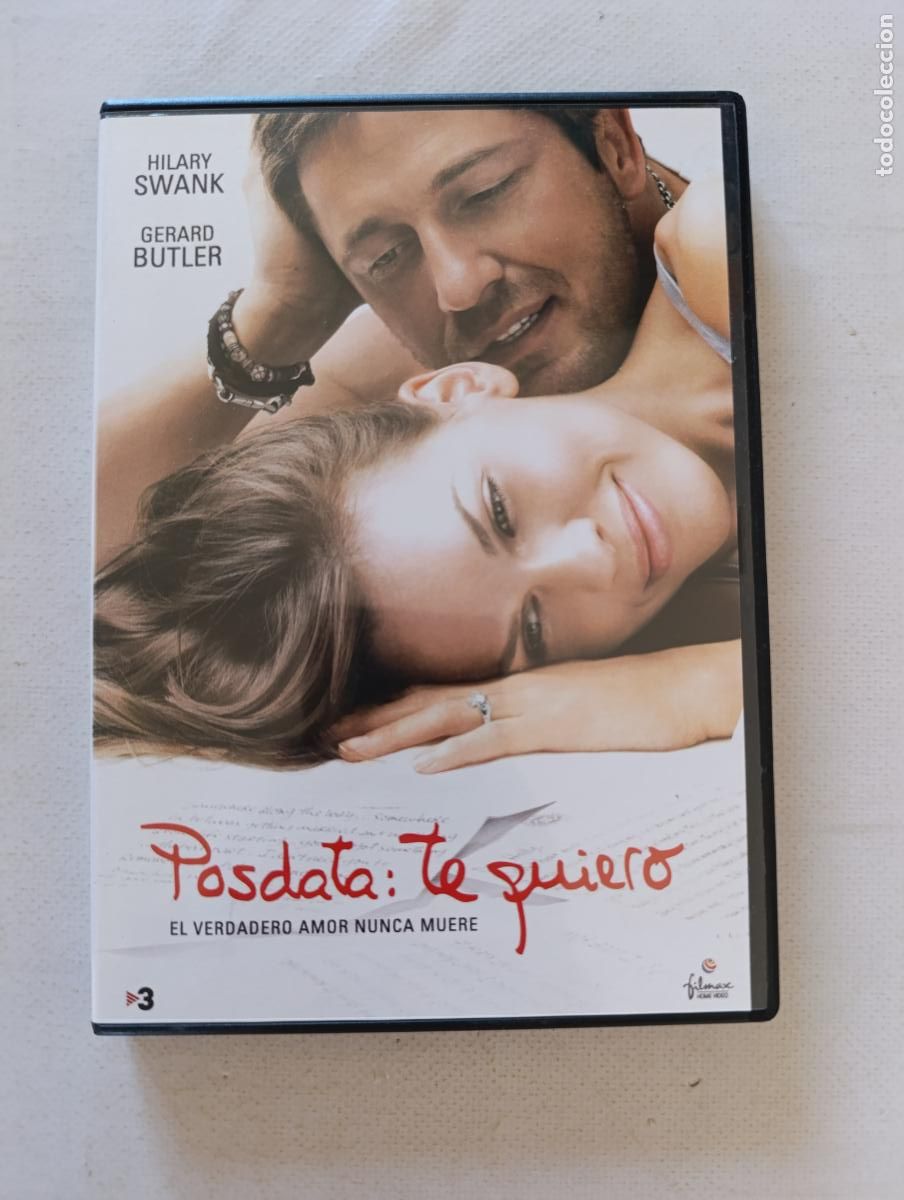 Cine: DVD POSDATA: TE QUIERO - HILARY SWANK, GERARD BUTLER (319)