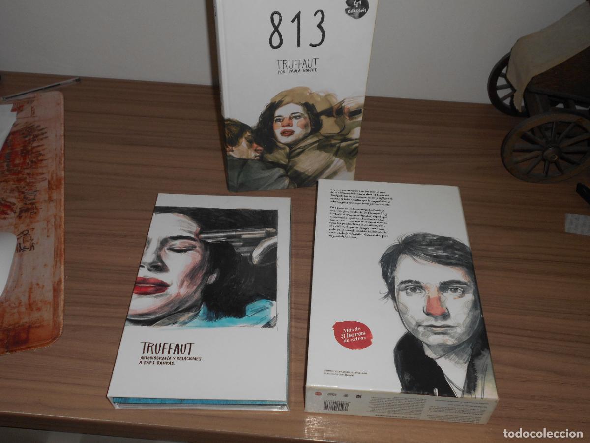 Cine: TRUFFAUT AUTOBIOGRAFIA y RELACIONES A TRES BANDAS 7 DVD + LIBRO 188 Pag. COMO NUEVO