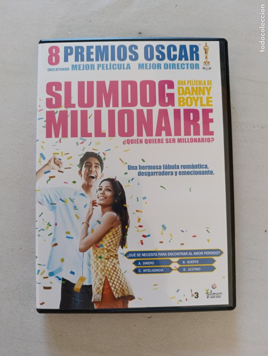 Cine: DVD SLUMDOG MILLIONAIRE &iquest;QUIEN QUIERE SER MILLONARIO? - DANNY BOYLE (HR)