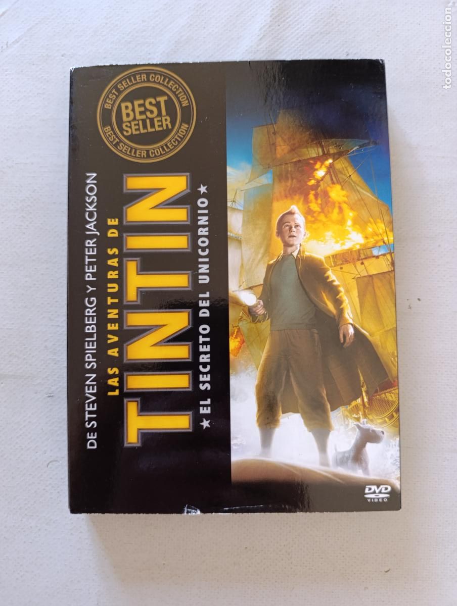 Cine: DVD TINTIN EL SECRETO EL UNICORNIO - STEVEN SPIELBERG, PETER JACKSON (HR)