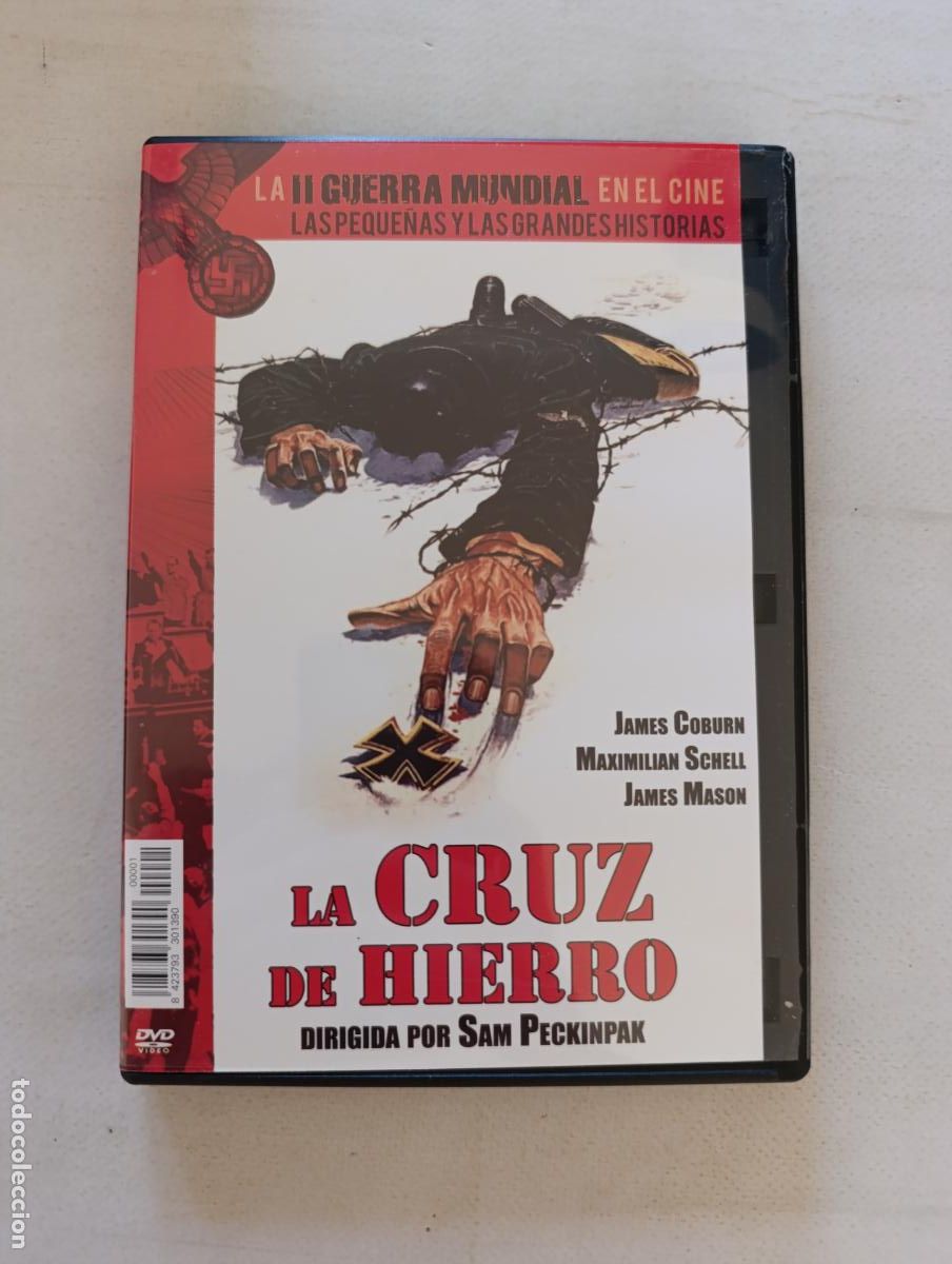 Cine: DVD LA CRUZ DE HIERRO - SAM PECKINPAH - JAMES COBURN (HR1)
