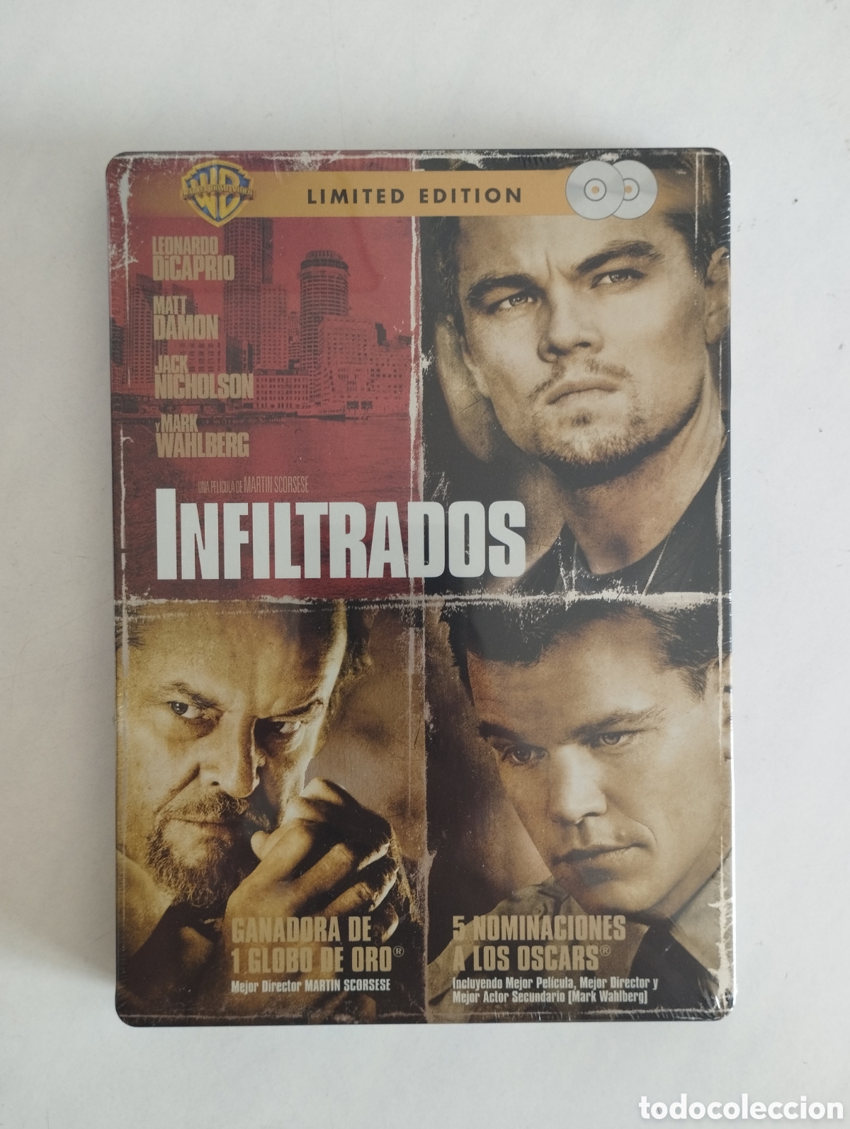 Cine: PELICULA DVD INFILTRADOS (LIMITED EDITION 2 DISCOS) STEELBOOK SIN ABRIR PRECINTADA