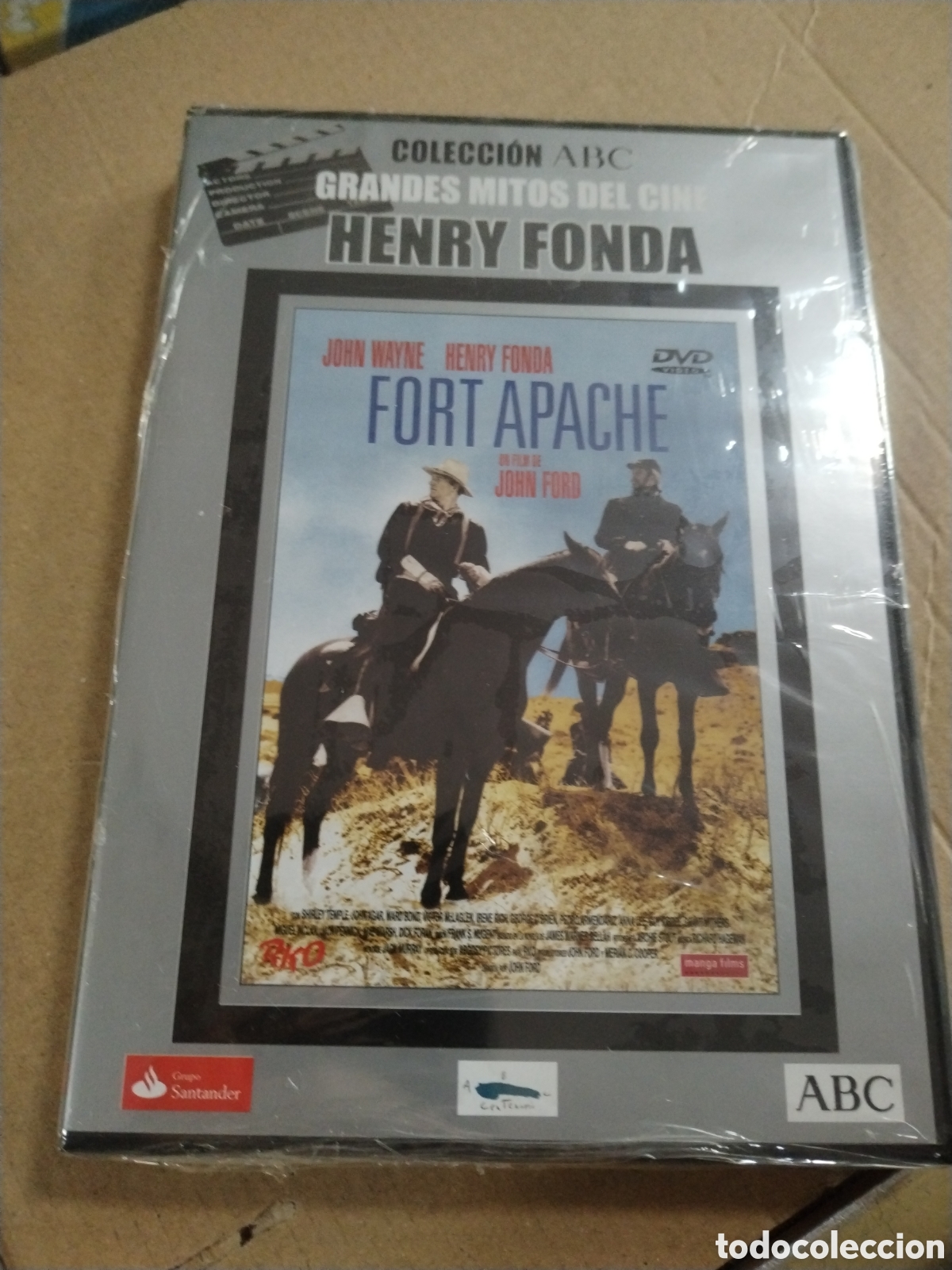 Cin&eacute;ma: Grandes Mitos del Cine. Henry Fonda. Fort Apache. DVD. Precintado.