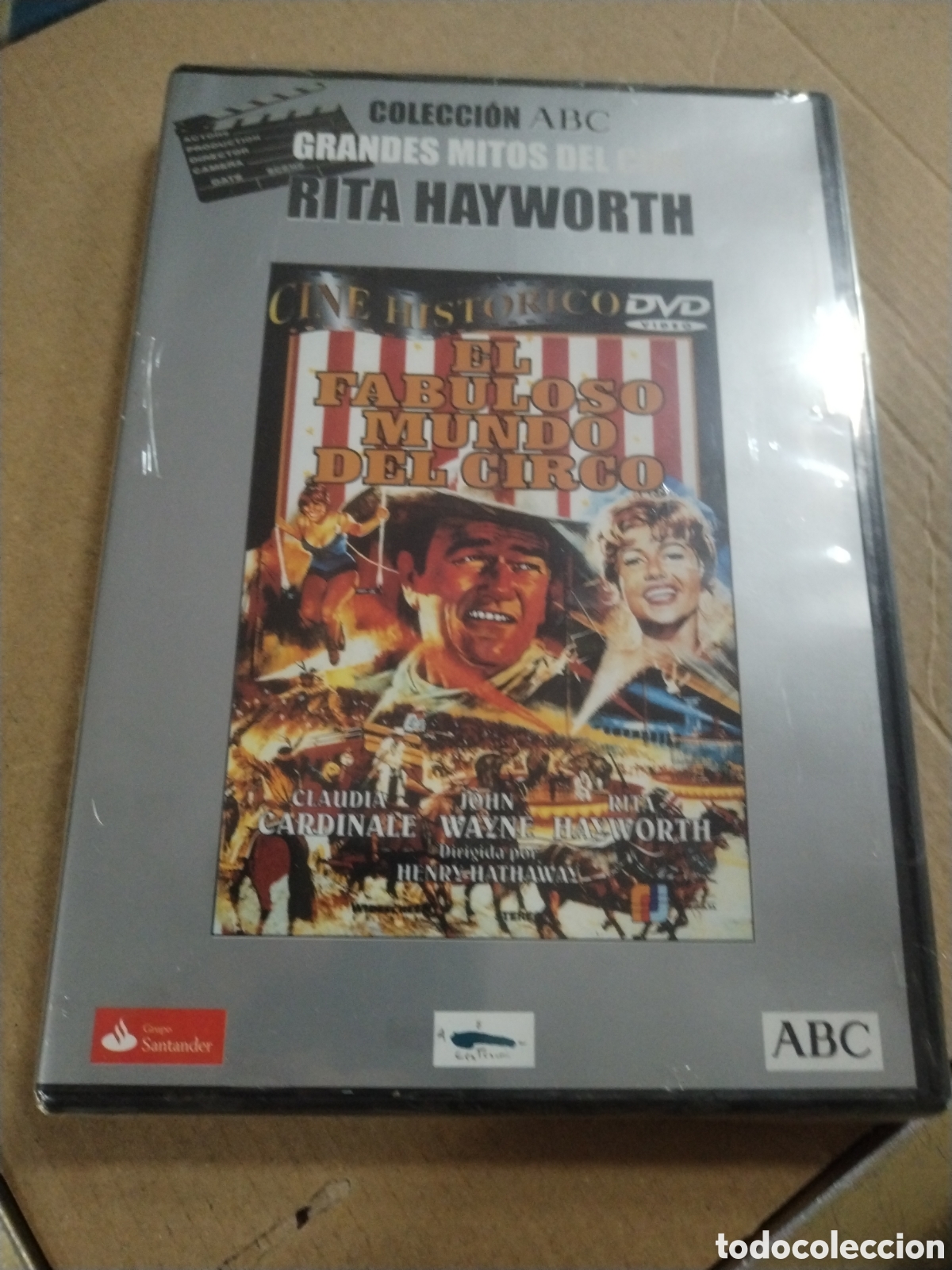 Cin&eacute;ma: Grandes Mitos del Cine. Rita Hayworth. El fabuloso mundo del circo. DVD. Precintado.