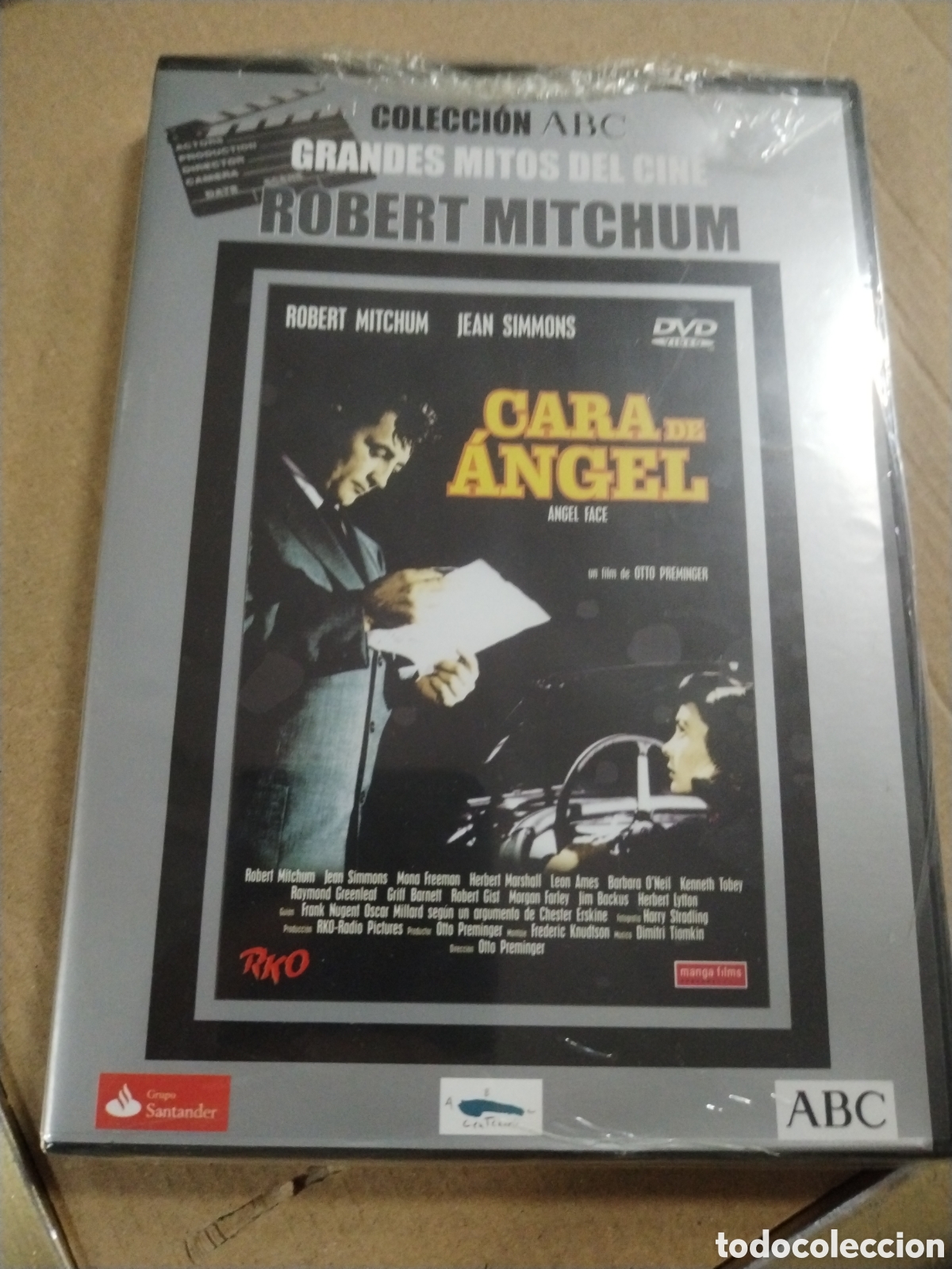 Cin&eacute;ma: Grandes Mitos del Cine. Robert Mitchum. Cara de Angel. DVD. Precintado.