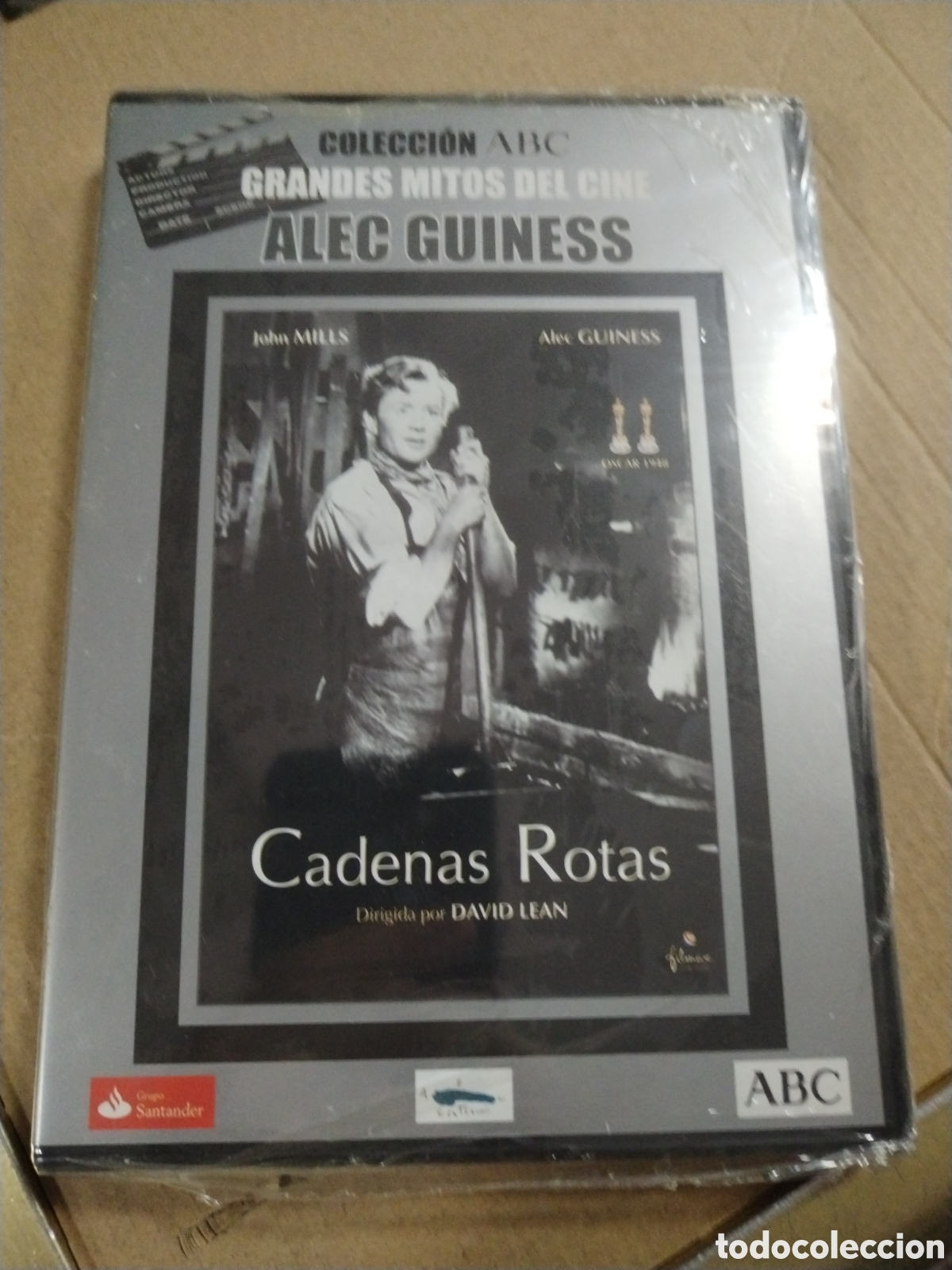 Cin&eacute;ma: Grandes Mitos del Cine. Alec Guiness. Cadenas Rotas. DVD. Precintado.