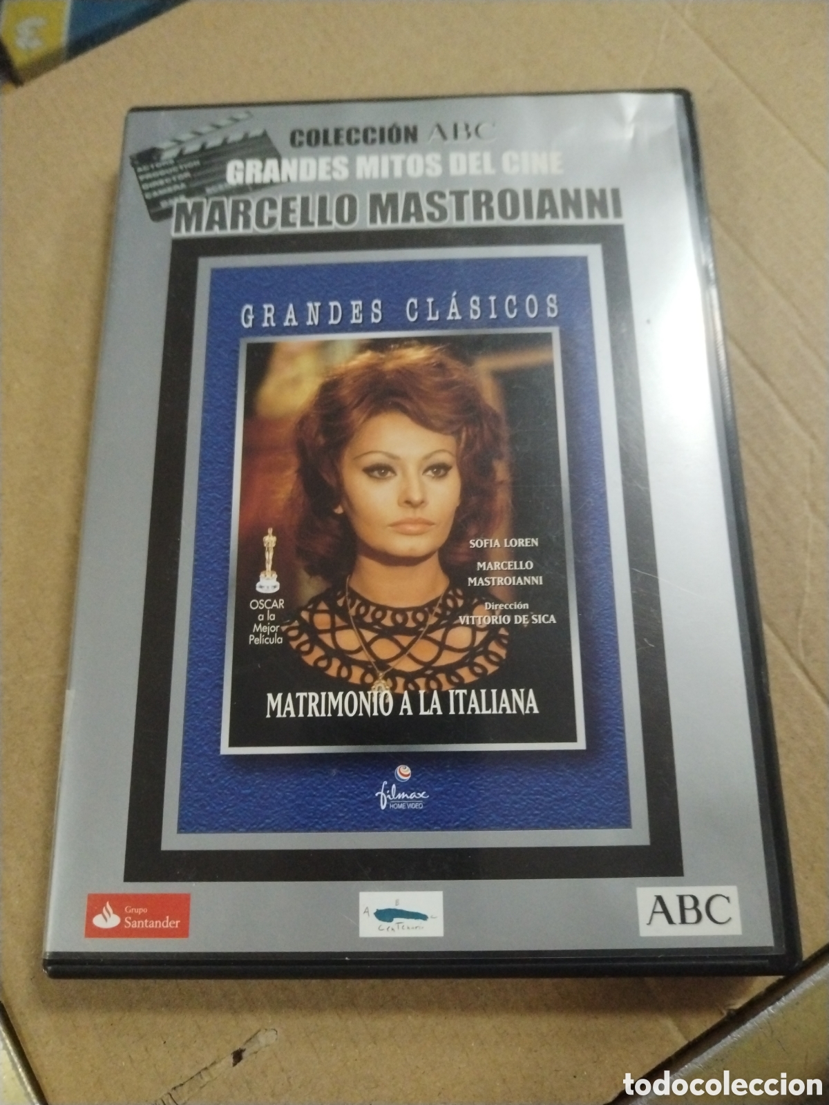 Cin&eacute;ma: Grandes Mitos del Cine. Marcello Mastroianni. Matrimonio a la italiana. DVD.