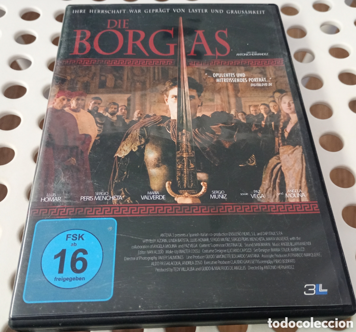Cine: Die borgias DVD en espa&ntilde;ol