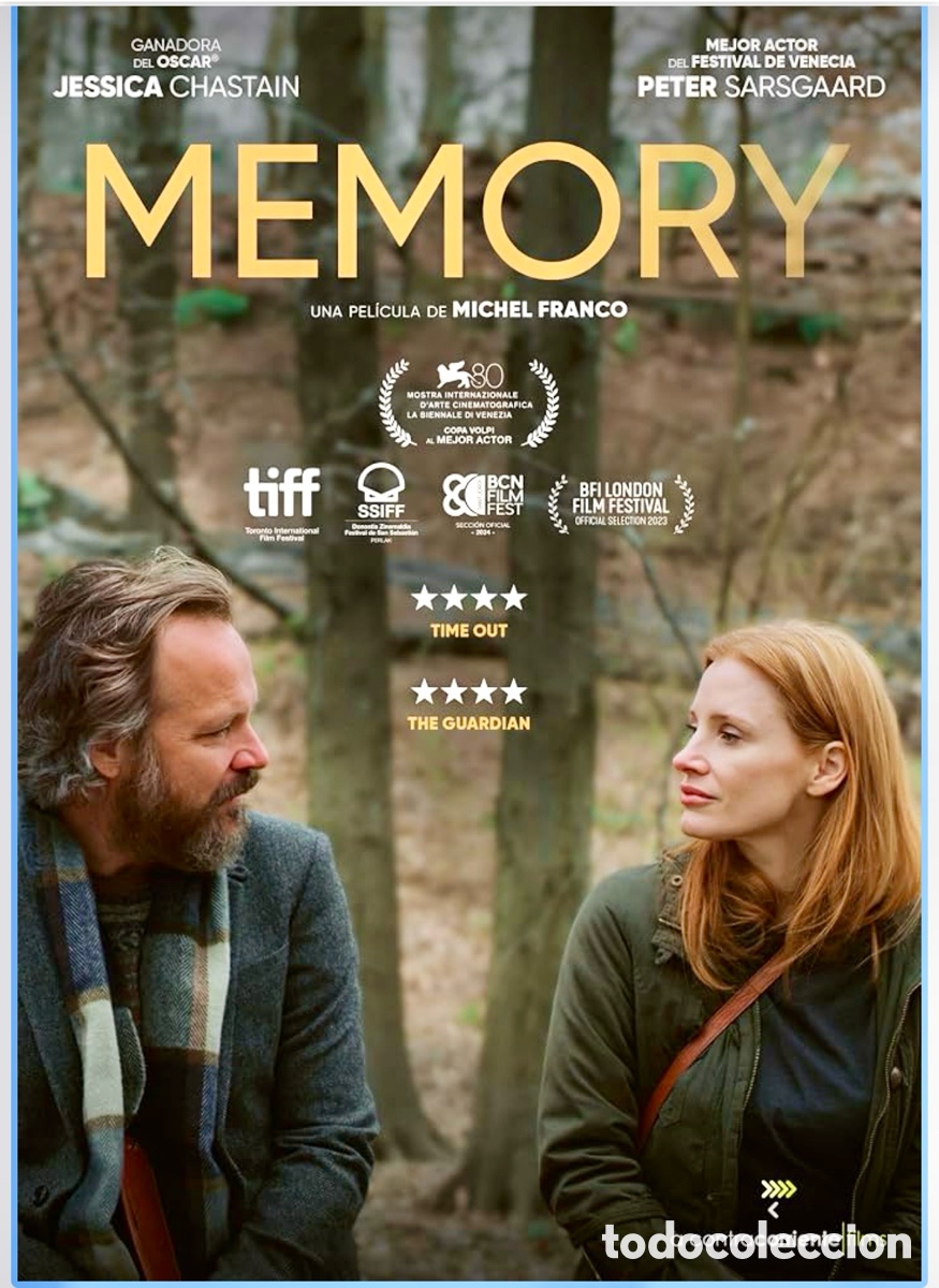 Cine: Memory DVD Jessica Chastain