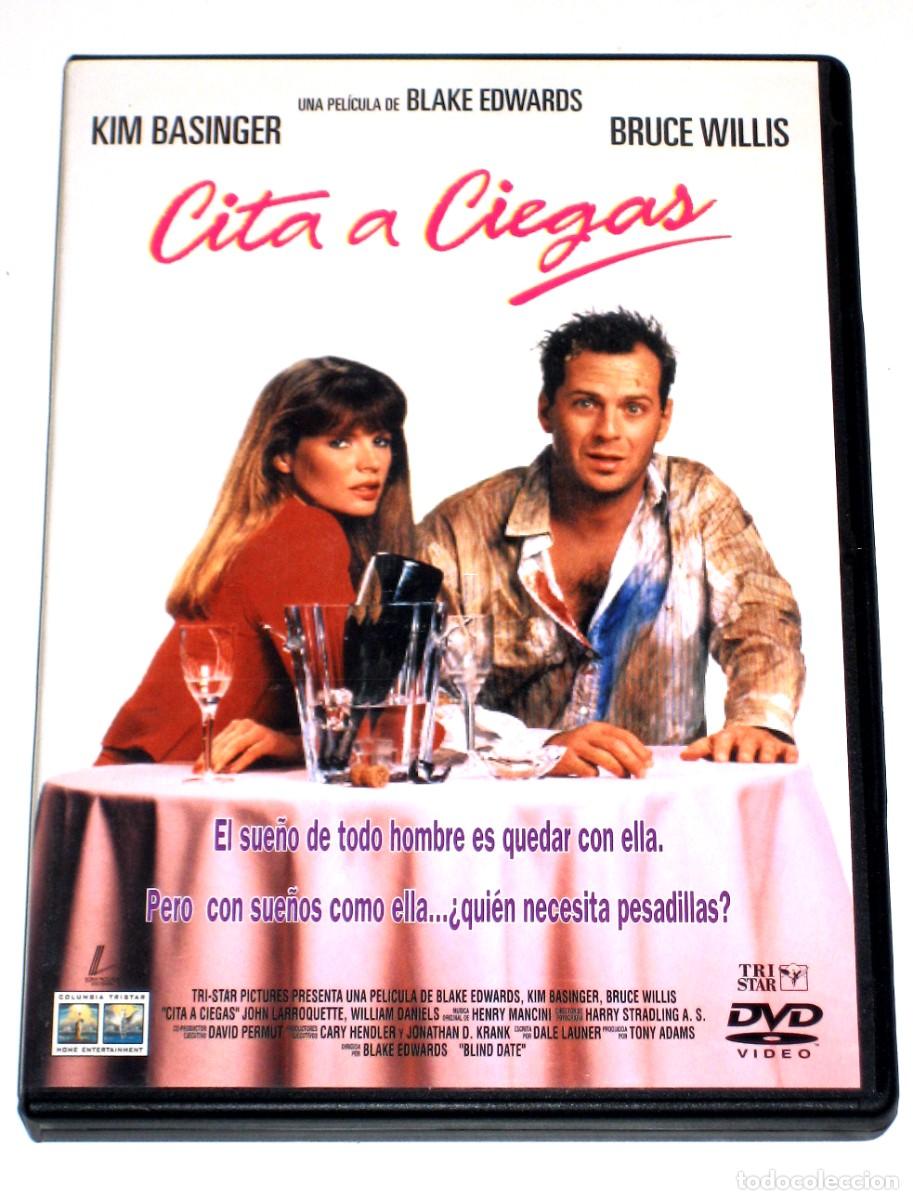 Cine: Cita a Ciegas - Blake Edwards Bruce Willis Kim Basinger John Larroquette DVD DESCATALOGADO