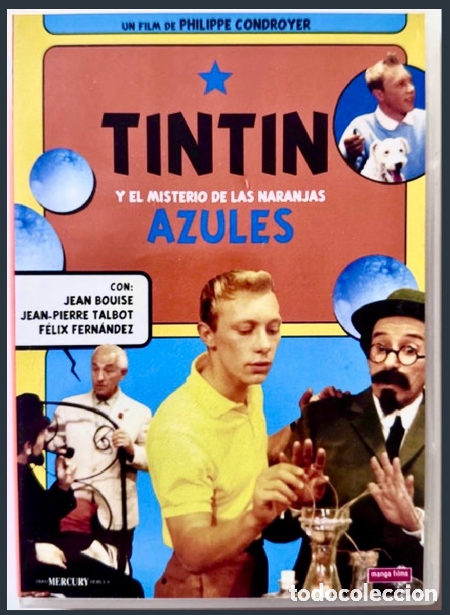 Cine: Tintin y el misterio de las naranjas azules DVD