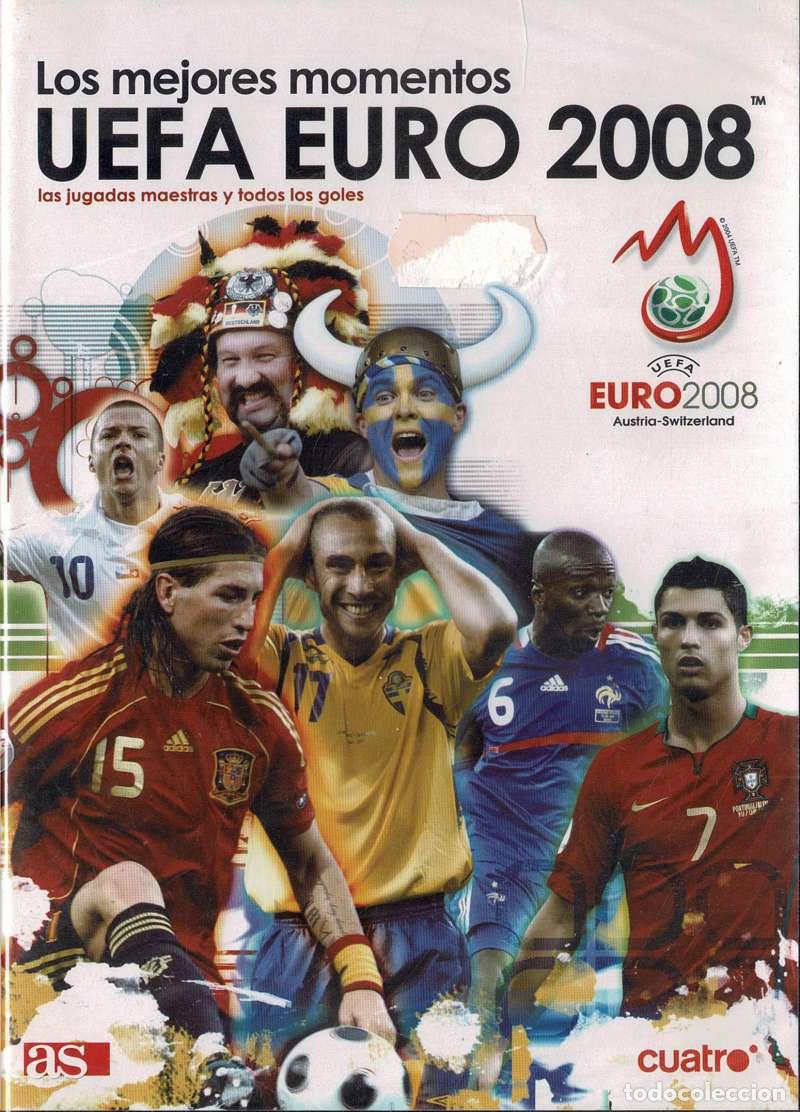 Cine: Los mejores momentos UEFA Euro 2008. DVD (precintado)