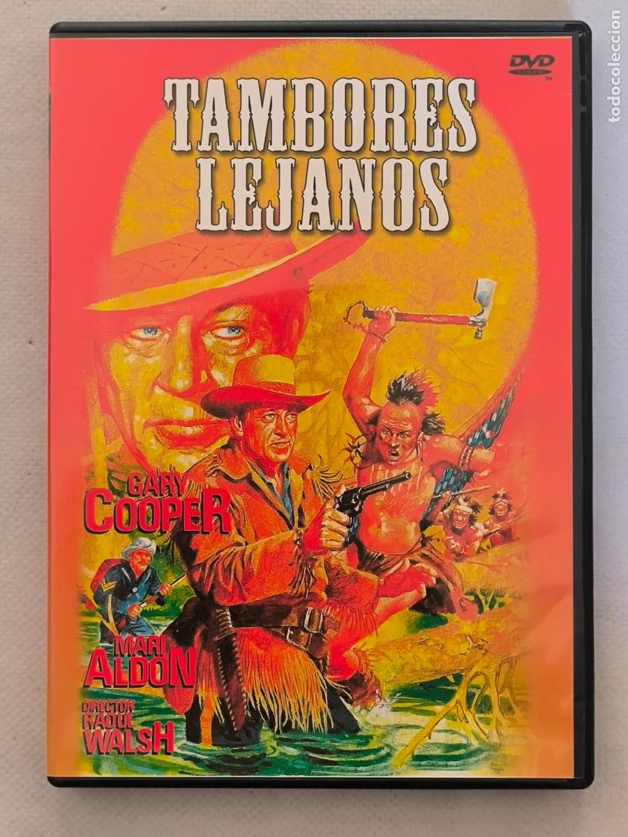 Cine: DVD TAMBORES LEJANOS - GARY COOPER (291)