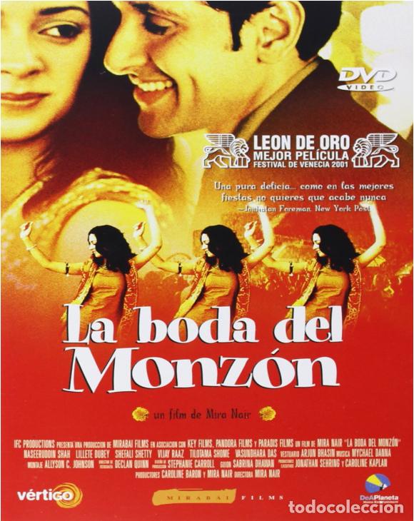 Cine: La Boda Del Monz&oacute;n DVD Como nuevo