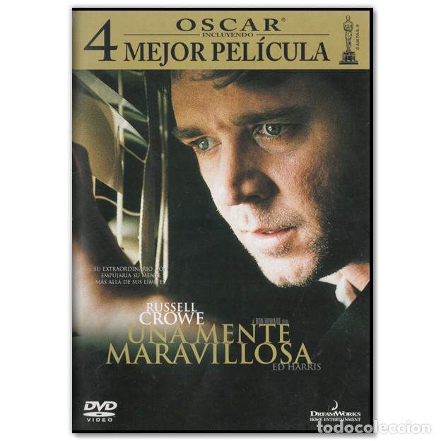 Cine: UNA MENTE MARAVILLOSA DVD (Drama, 4 Oscars, Biogr&aacute;fico)