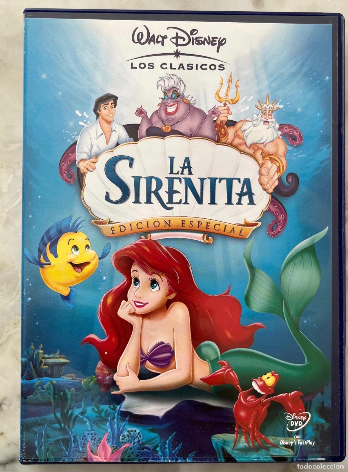 Cine: LA SIRENITA. EDICION ESPECIAL. DVD CON NUMEROSOS EXTRAS + LIBRETO E INSERTO