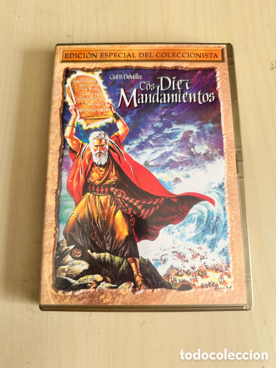 Cine: RD73 los diez mandamientos dvd segunda mano