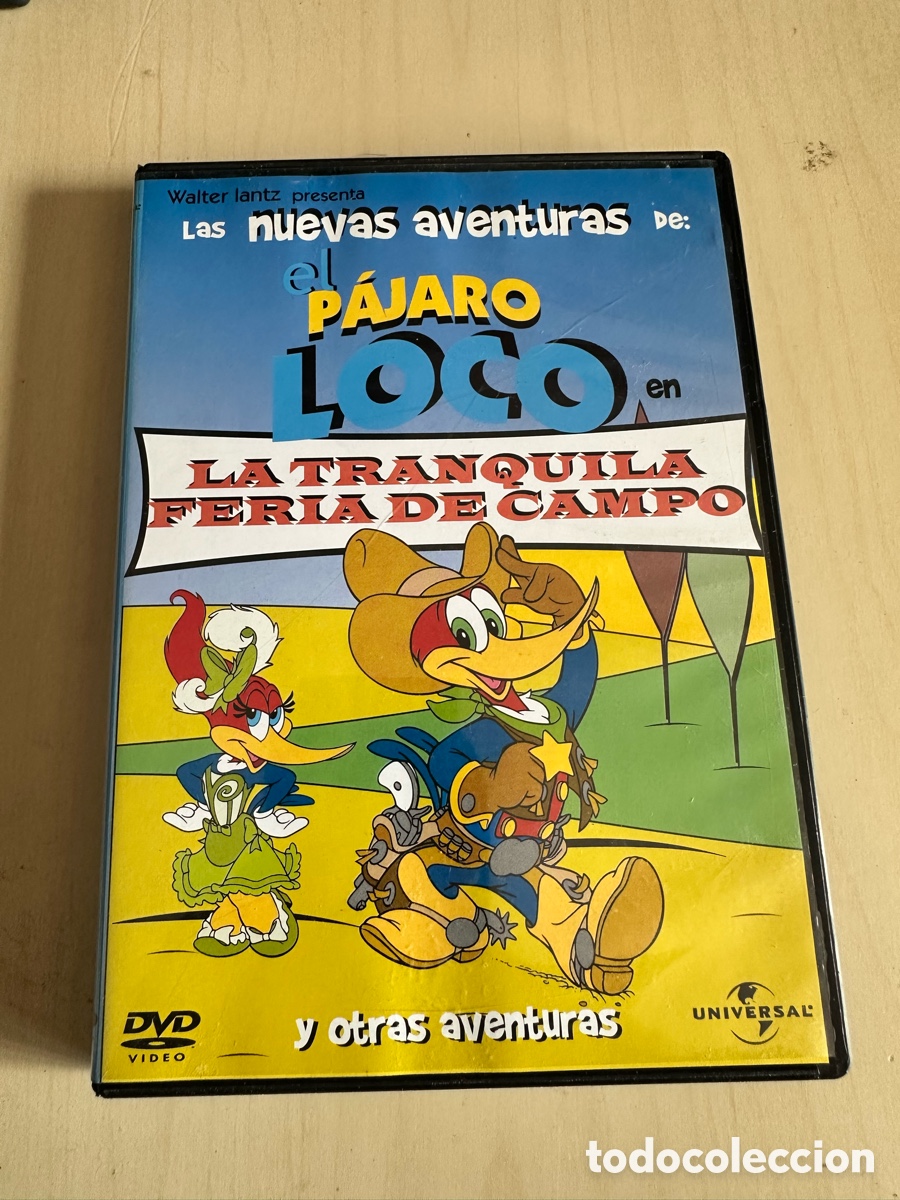 Cine: RD63 el p&aacute;jaro loco la tranquila feria de campo dvd segunda mano