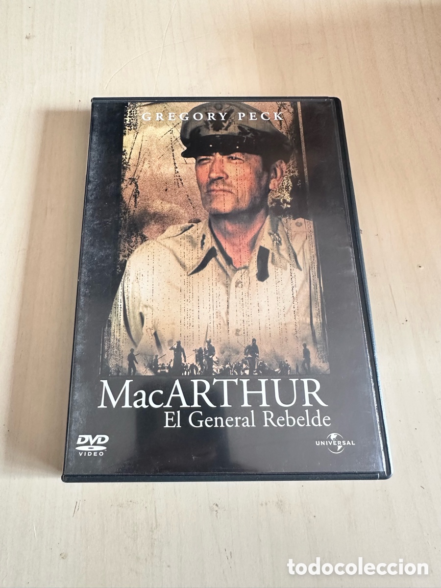 Cine: RD63 Mac Arthur el general rebelde dvd segunda mano