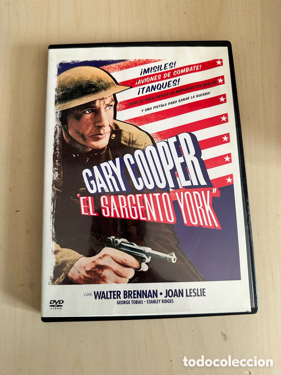 Cine: RD59 gary cooper el sargento York dvd segunda mano