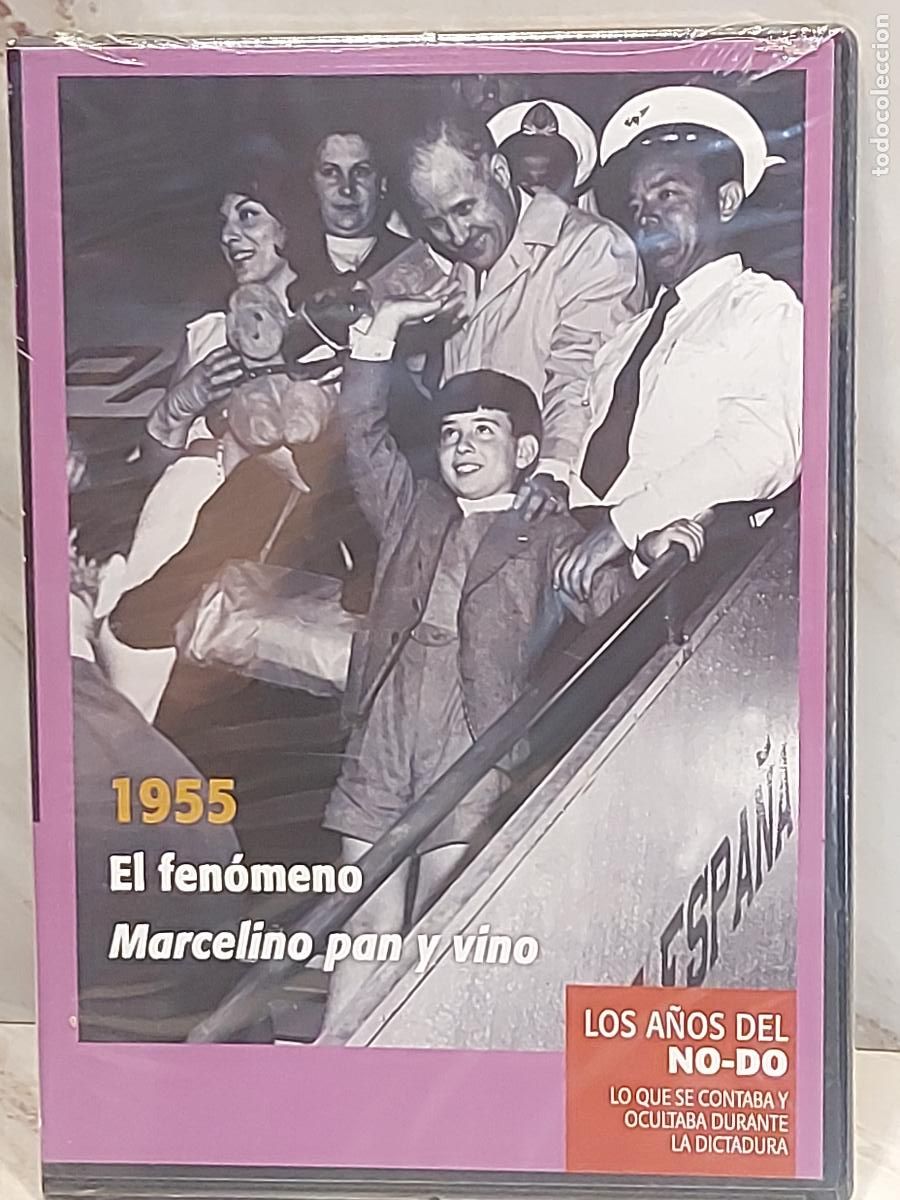 Cine: LOS A&Ntilde;OS DEL NO-DO | N.&ordm; 15 | 1955 | EL FEN&Oacute;MENO MARCELINO PAN Y VINO | DVD PRECINTADO