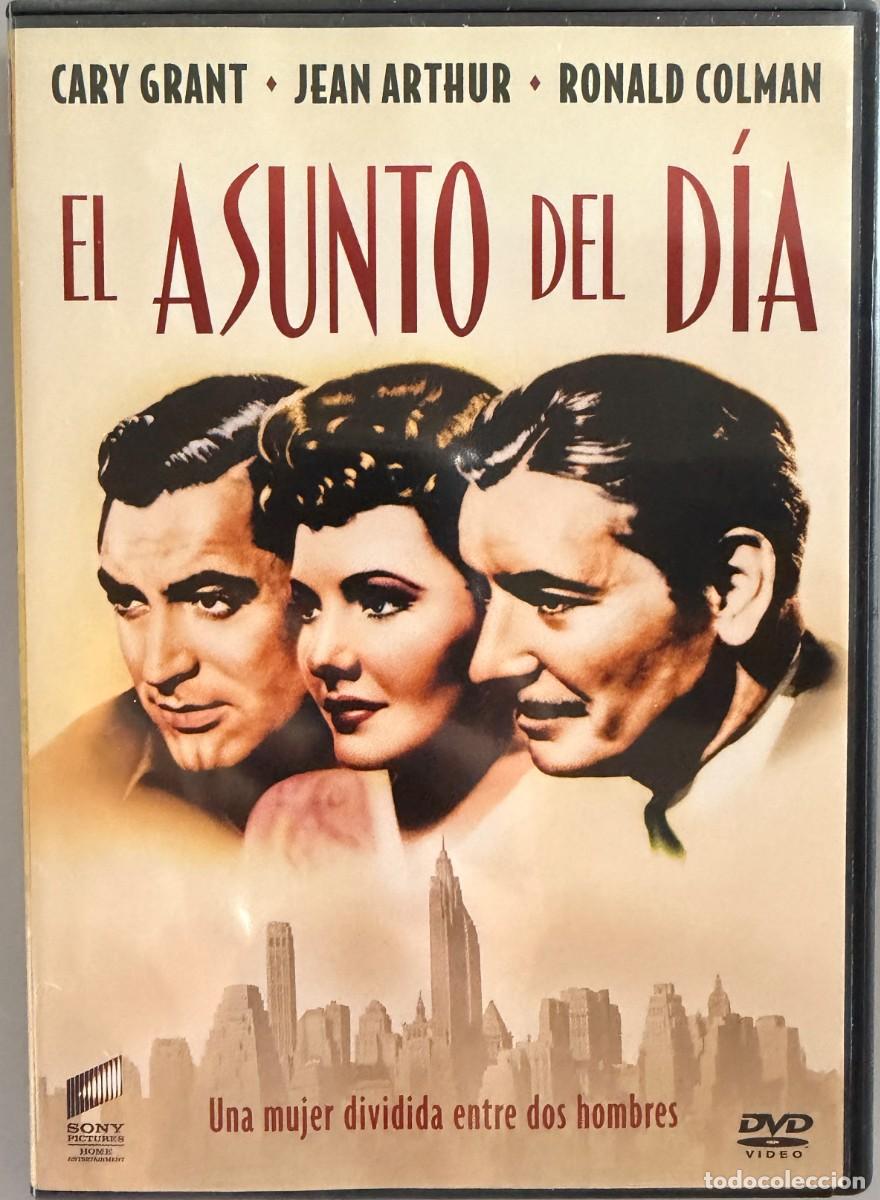 Cine: EL ASUNTO DEL DIA (1942) CARY GRANT, JEAN ARTHUR, RONALD COLMAN - FILM GEORGE STEVENS