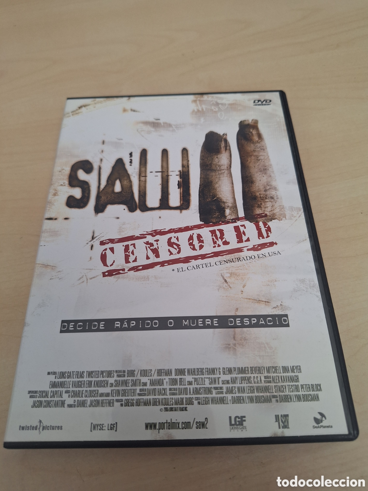 Cine: RD52 saw II DVD SEGUNDAMANO